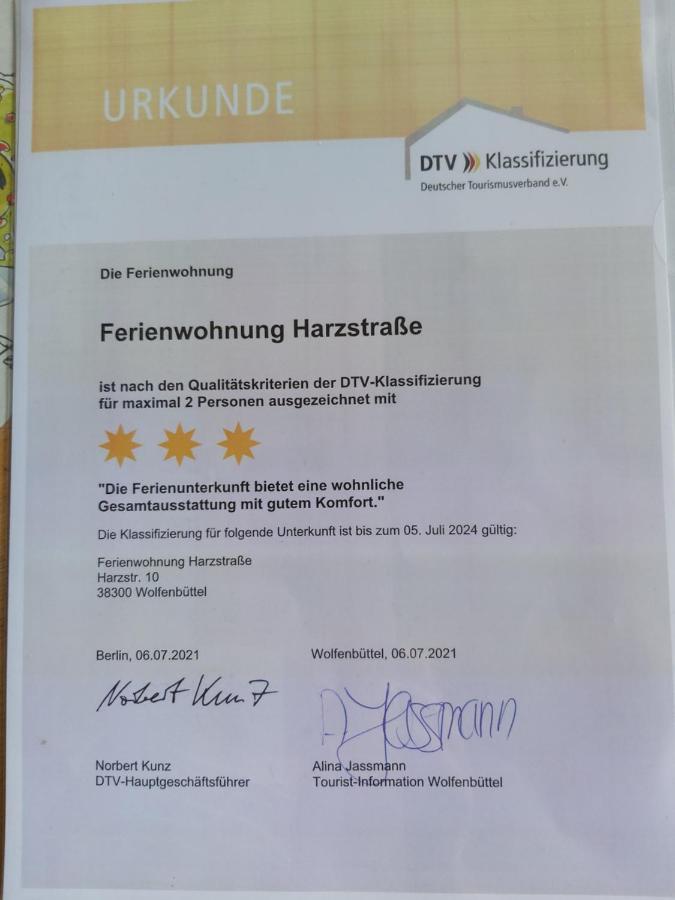 Ferienwohnung Wolfenbüttel Esterno foto